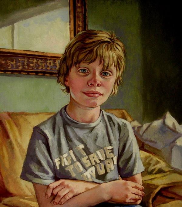 Portrait Paintings by Annemarie Holloway