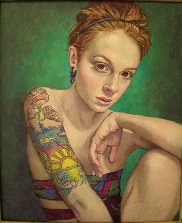 Portrait Paintings by Annemarie Holloway