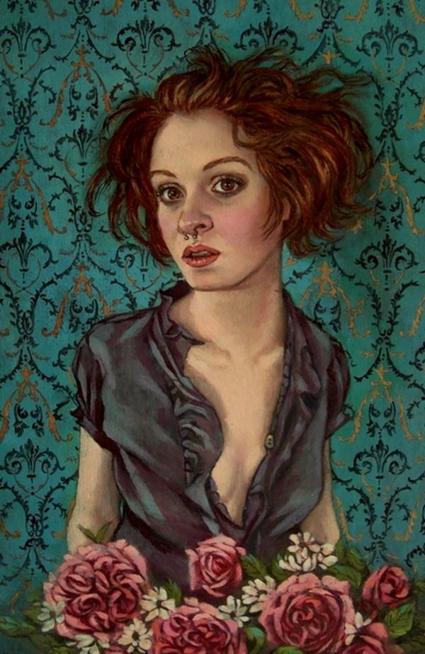 Portrait Paintings by Annemarie Holloway