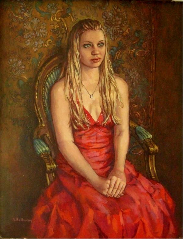 Portrait Paintings by Annemarie Holloway