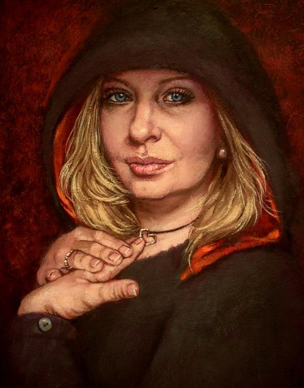 Portrait Paintings by Annemarie Holloway