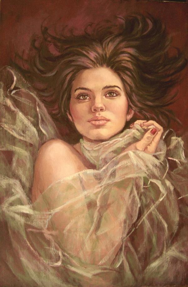 Portrait Paintings by Annemarie Holloway