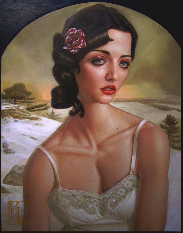 Paintings by Kris Lewis
