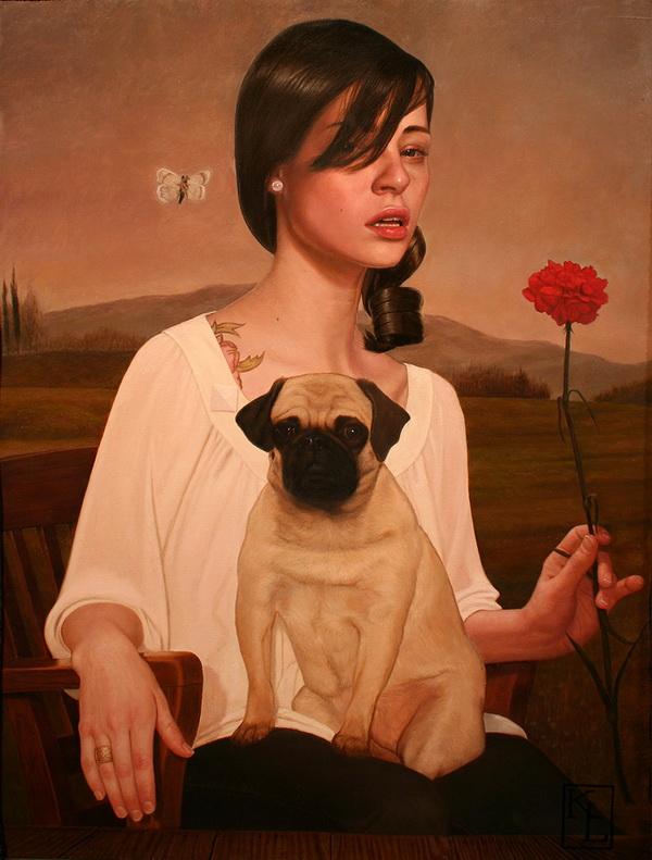 Paintings by Kris Lewis