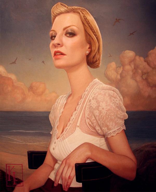 Paintings by Kris Lewis