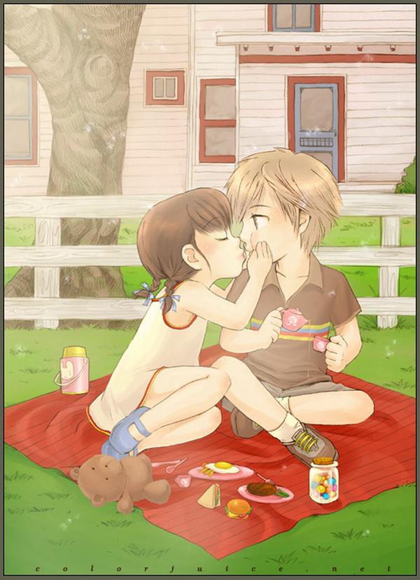 Love Illustrations by Thitaya Pahsukkul