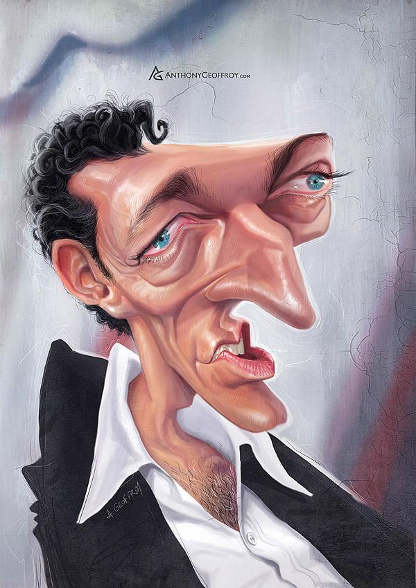 Caricature Illustrations by Anthony Geoffroy
