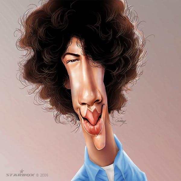 Caricature Illustrations by Anthony Geoffroy