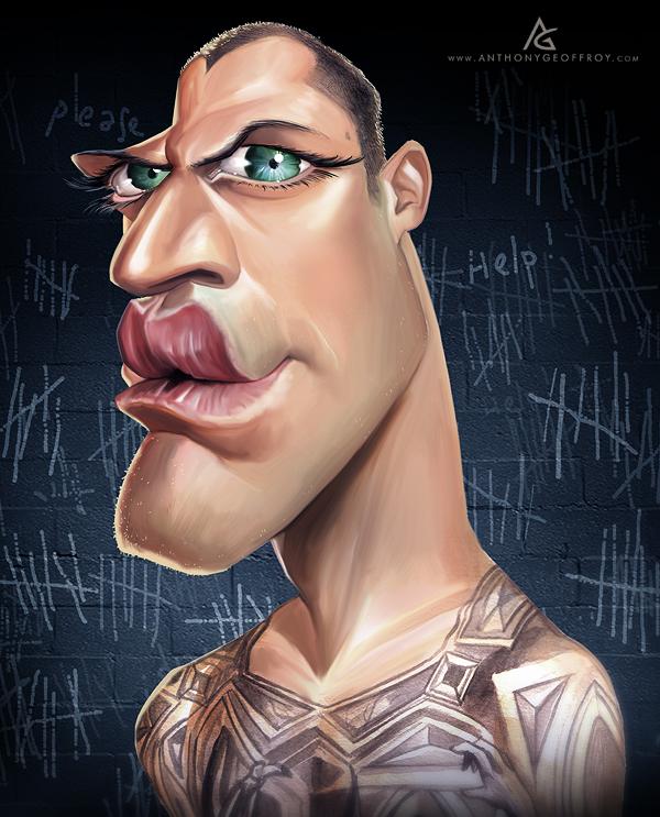 Caricature Illustrations by Anthony Geoffroy
