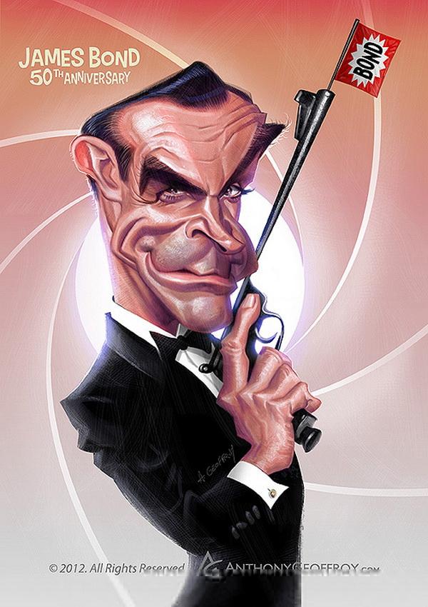 Caricature Illustrations by Anthony Geoffroy