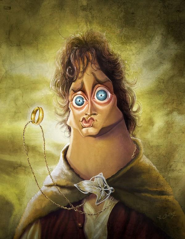 Caricature Illustrations by Anthony Geoffroy
