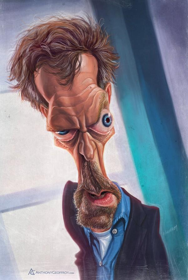 Caricature Illustrations by Anthony Geoffroy