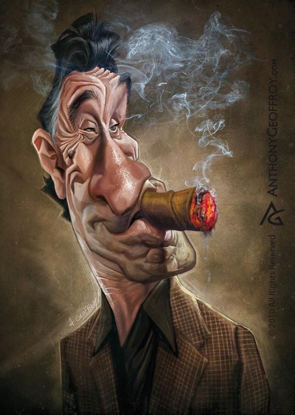 Caricature Illustrations by Anthony Geoffroy