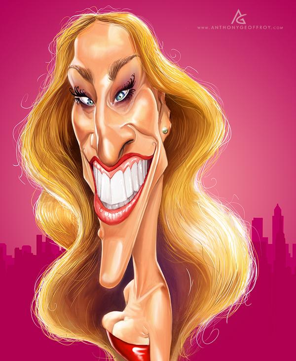 Caricature Illustrations by Anthony Geoffroy
