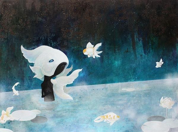 Paintings by Yoskay Yamamoto