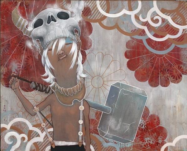 Paintings by Yoskay Yamamoto