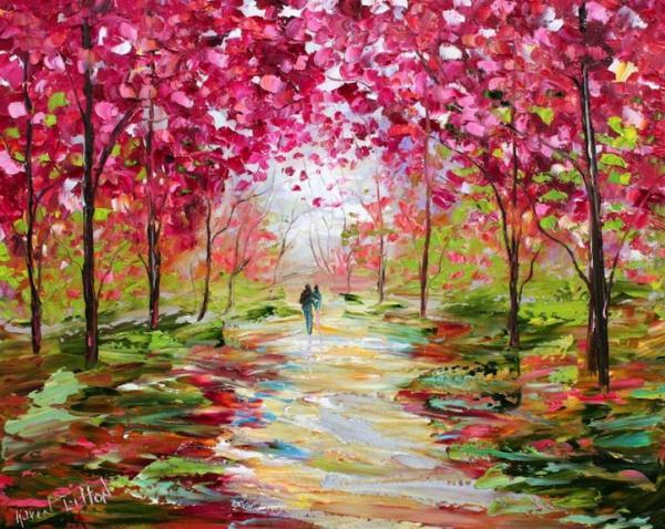 Colorful Paintings by Karen Tarlton