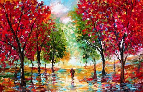 Colorful Paintings by Karen Tarlton