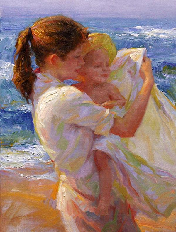 Figurative Paintings by Romel De La Torre