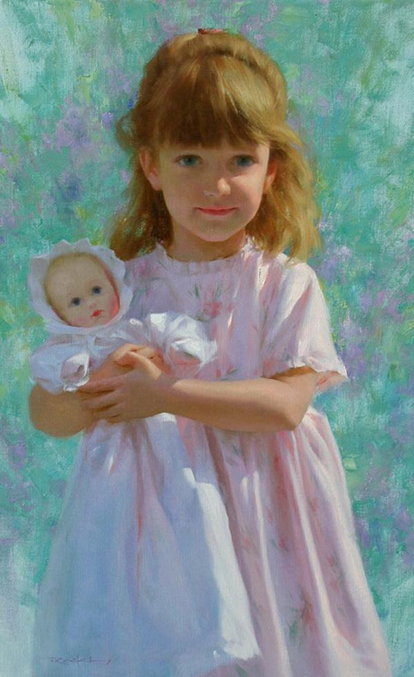 Figurative Paintings by Romel De La Torre