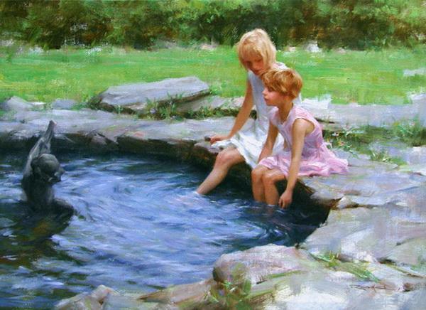 Figurative Paintings by Romel De La Torre