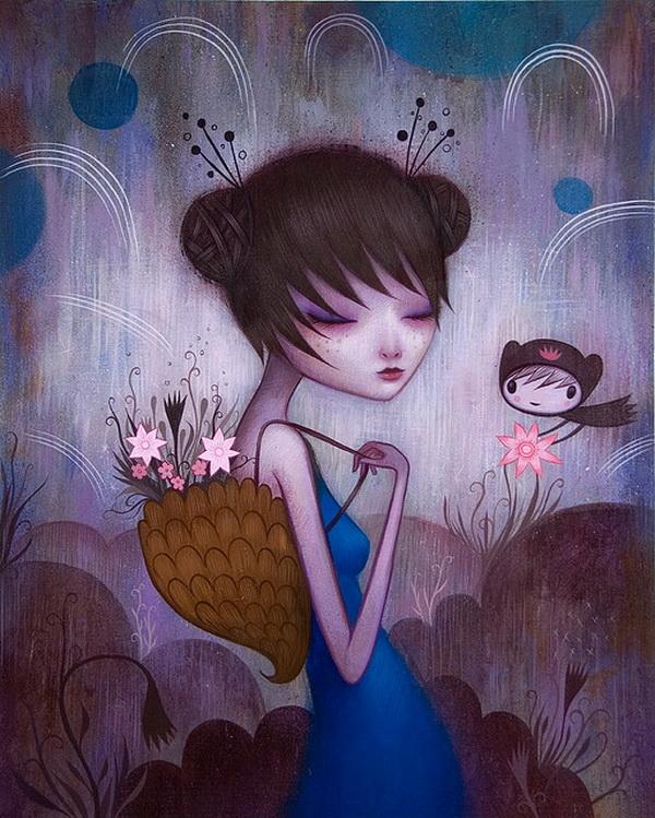 Whimsical Paintings by Jeremiah Ketner