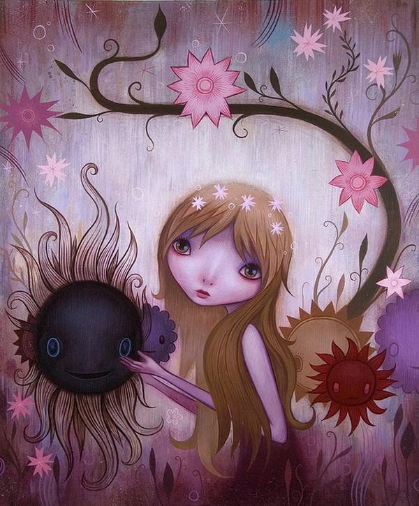 Whimsical Paintings by Jeremiah Ketner