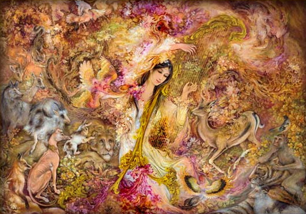 Paintings by Ostad Mahmoud Farshchian