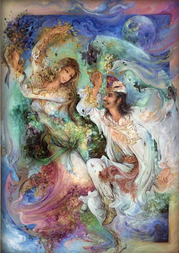 Paintings by Ostad Mahmoud Farshchian