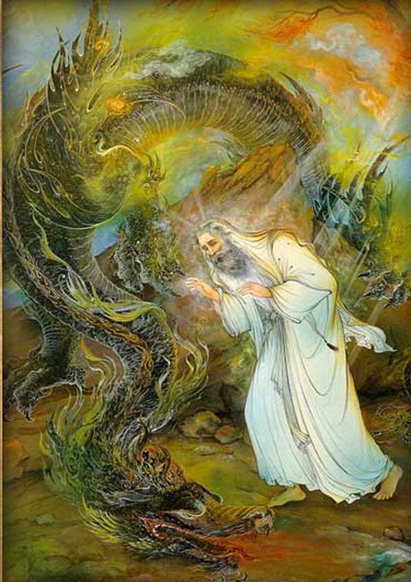 Paintings by Ostad Mahmoud Farshchian