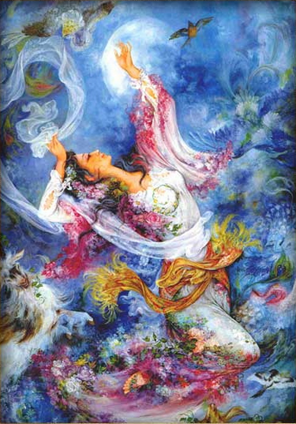 Paintings by Ostad Mahmoud Farshchian