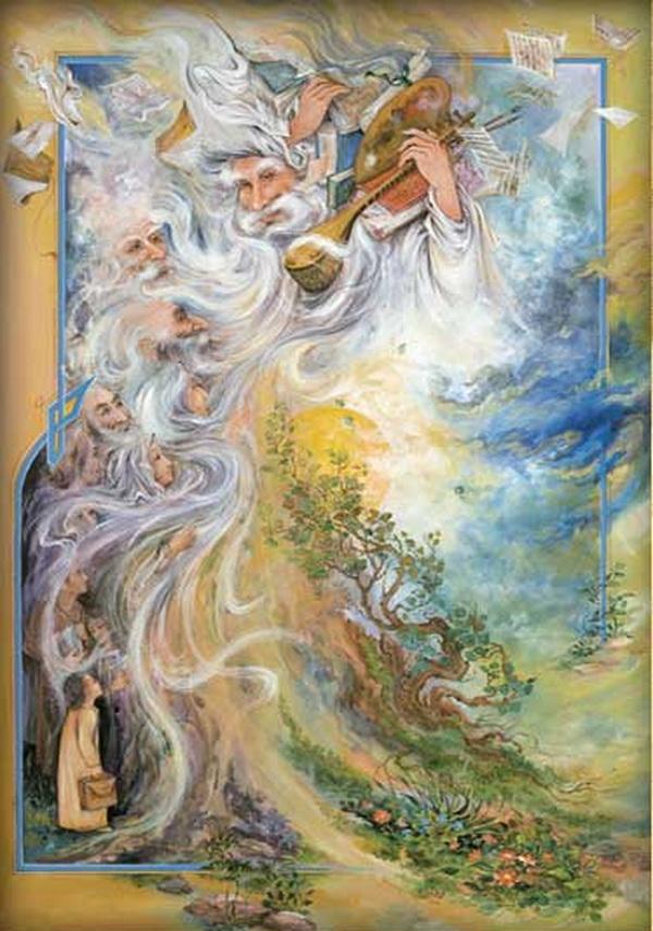 Paintings by Ostad Mahmoud Farshchian