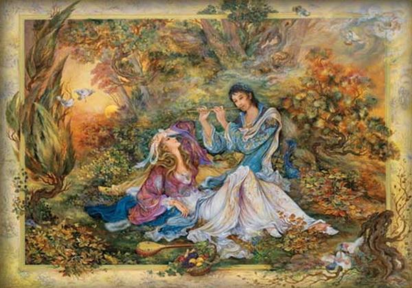Paintings by Ostad Mahmoud Farshchian