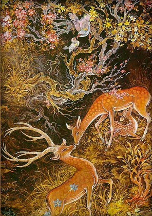 Paintings by Ostad Mahmoud Farshchian