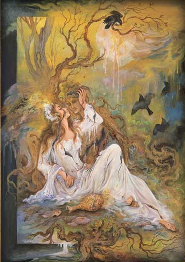 Paintings by Ostad Mahmoud Farshchian