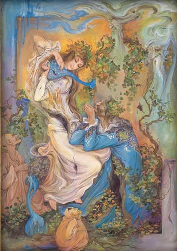 Paintings by Ostad Mahmoud Farshchian