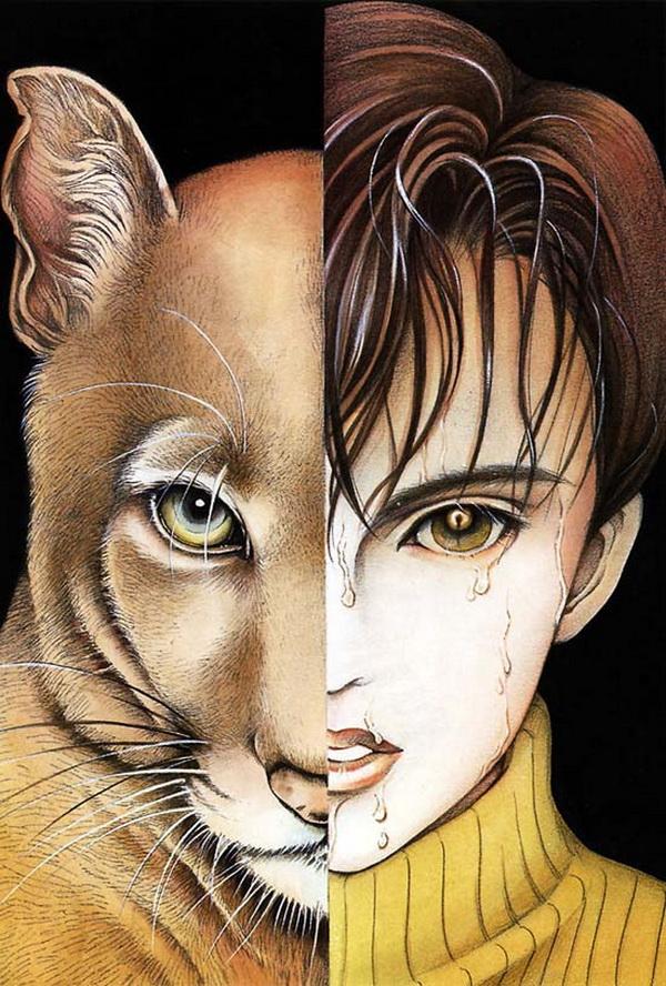 Manga Illustrations by Shimizu Reiko