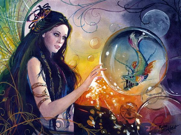 Fantasy Paintings by Kajsa Flinkfeldt
