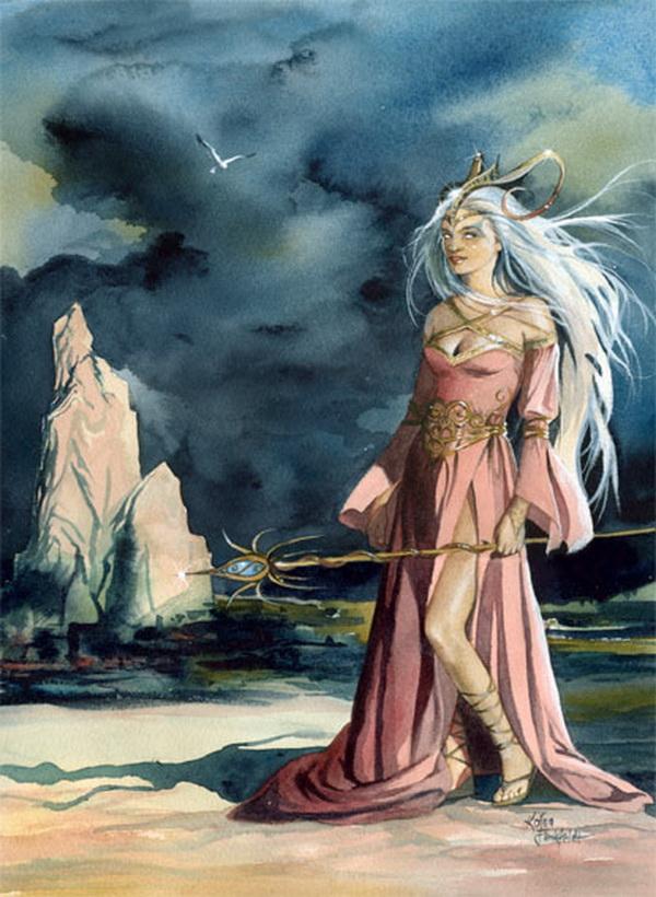 Fantasy Paintings by Kajsa Flinkfeldt