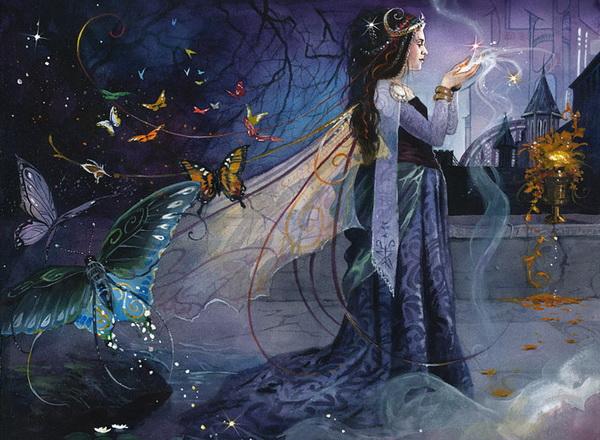 Fantasy Paintings by Kajsa Flinkfeldt