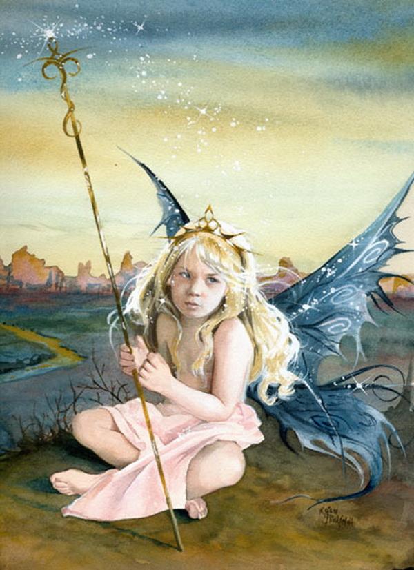 Fantasy Paintings by Kajsa Flinkfeldt