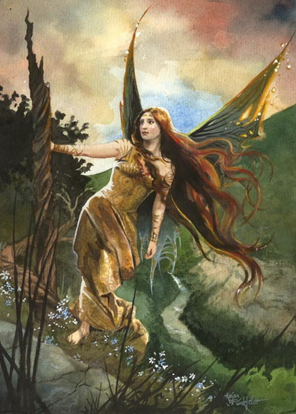 Fantasy Paintings by Kajsa Flinkfeldt