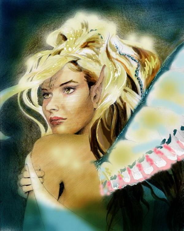 Fantasy Paintings by Kajsa Flinkfeldt