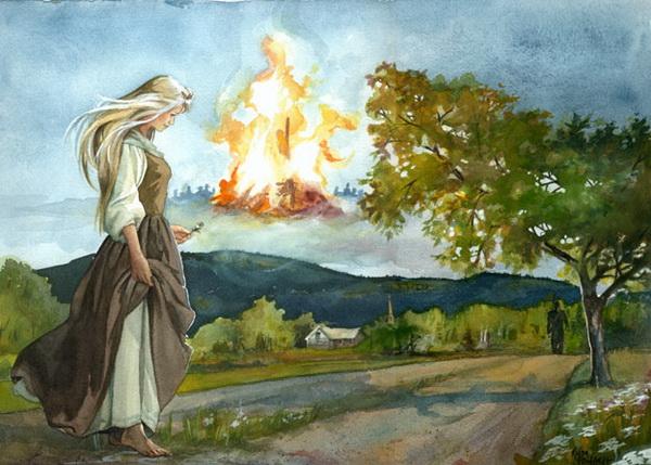 Fantasy Paintings by Kajsa Flinkfeldt