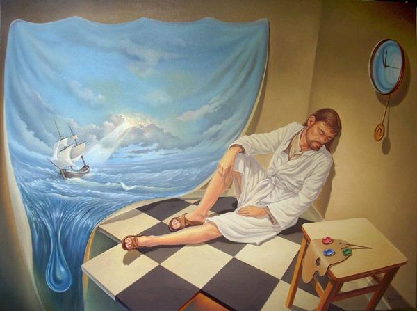 Surreal Paintings by Lohmuller Gyuri
