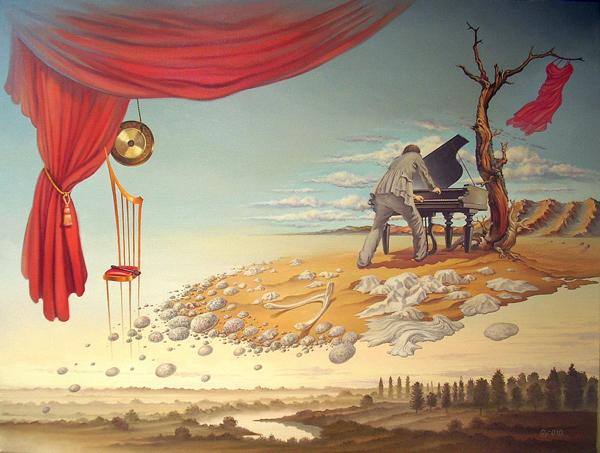 Surreal Paintings by Lohmuller Gyuri