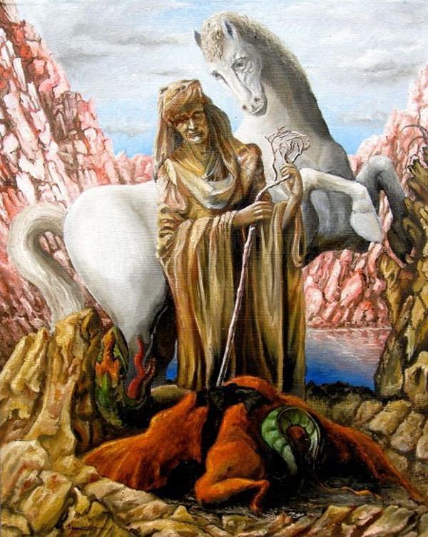 Oil Paintings by Manolis Anastasakos