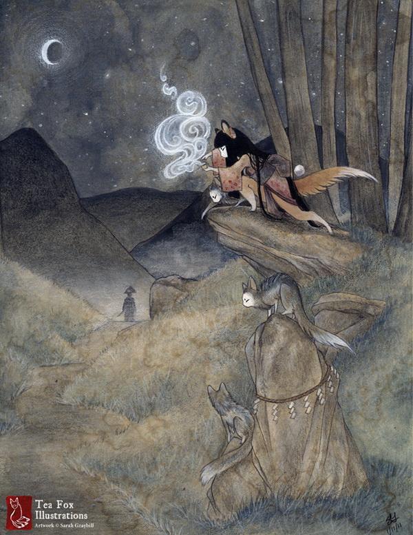 Mixed Media Illustrations by Sarah Graybill