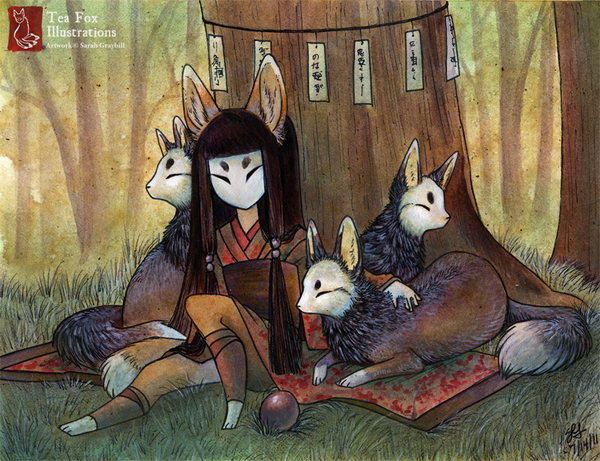 Mixed Media Illustrations by Sarah Graybill