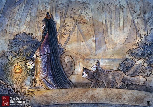 Mixed Media Illustrations by Sarah Graybill